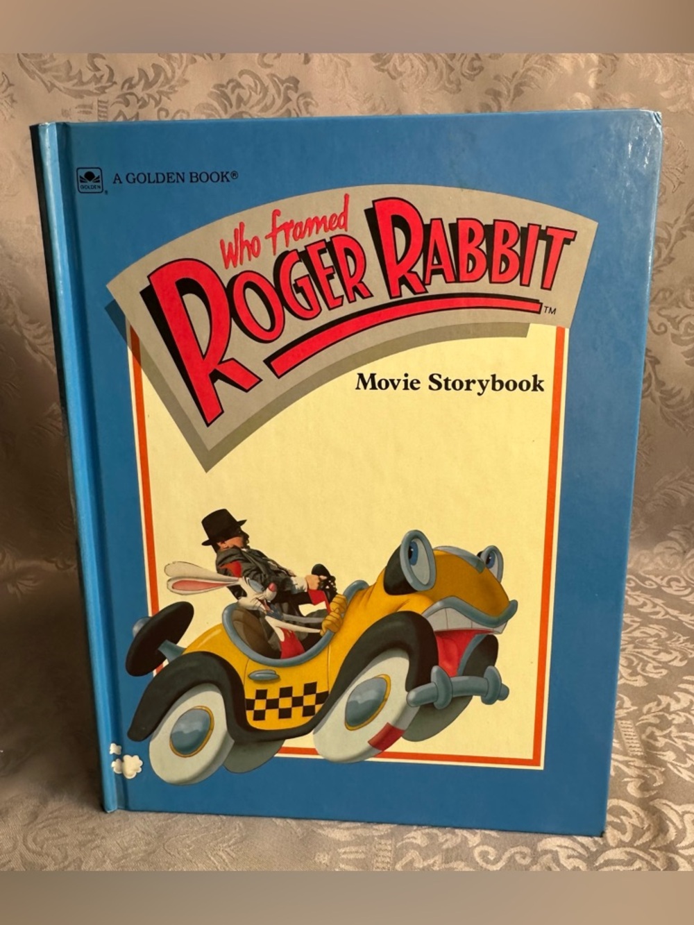 Who Framed Roger Rabbit Movie Storybook - Blue Cover